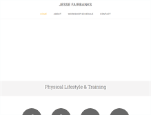 Tablet Screenshot of jessefairbanks.com